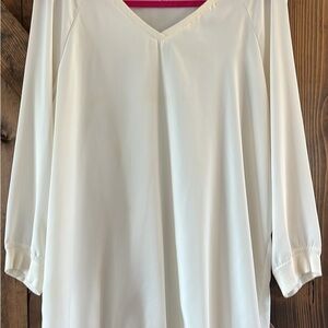 Hannah Elegant Cream Blouse